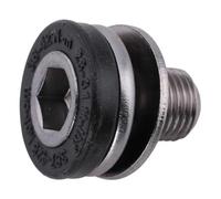 Stronglight M10x100 Vis à manivelle Adulte Unisexe, Noir/Argent, Taille Unique