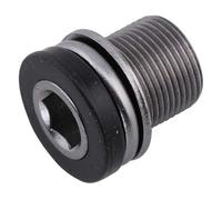 Stronglight M15 Vis à manivelle Adulte Unisexe, Noir/Argent, Taille Unique