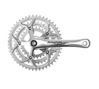 Stronglight Pédalier Route Impact Triple 9-10v Axes Adulte Unisexe, Argenté, 175mm x 52/42/30