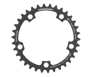 Stronglight Plateau CT2 Road Campagnolo 9/10vit., 5 bras, BCD 110 mm noir 38 Zähne