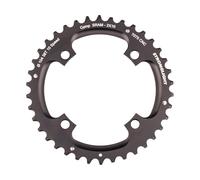Autre pièce détachée vélo Stronglight Plateau vtt 4bra double 26dts d.64 2x10 interieur 10v. sram xo+shimano non filete - epaisseur 3.5mm Noir