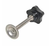 Strongth Star Bouton manuel de serrage M8 x 60, bouton étoile M8 x 60, vis filetées de rechange pour appareils électroniques