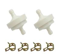 Strongthium 6mm Kit Filtre Essence 1/4" pour Briggs & Stratton 691035 493629 84001895 Toro Craftsman MTD Kawasaki FH430V Tondeuse Mini Moto Quad + Colliers