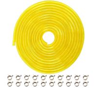 Strongthium Durite Essence 3x5mm (5 Mètres) avec 20 Colliers, Compatible avec Stihl MS170 MS180 FS38 FS55, Husqvarna 125B 135, Echo SRM-225, Tuyau Carburant pour Tronçonneuse Débroussailleuse