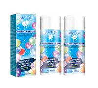 Stronrive 2 Lustrer Les Ballons Spray, 100ml Brillance pour Ballons, Vaporisation Précise pour Durer Et Briller, Brillance Instantanée Et Finition Vibrante, Améliore La Décoration La Fête