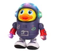 Stronrive Canard Dansant Spatial - Robot Interactif Musical avec 3 Modes - Animation Enfant Interactive,pour Les Garçons et Les Filles Maison Extérieur Salle de Classe Fête Anniversaire