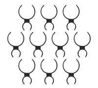 Stronrive Clips pour Porte-Bouteilles de Champagne, Clips pour Bougies à gâteau - 10 pièces Porte-Bouteilles de vin pour Les fêtes | Pinces à Paillettes pour Service de Bouteilles, pour,