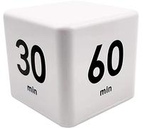 Stronrive Cuisine, Minuterie Cube Chronomètre Et Compte À Rebours Timer, avec Capteur Gravité, pour Cuisine Cuisson Classe Formation, Minuterie Réveil Numérique Affichage LED