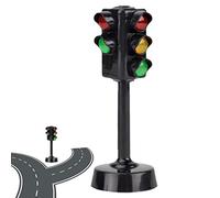 Stronrive Feux Circulation | Panneaux signalisation pour | Jouet Signal Passage pour piétons Fabricant trafic sécurité lumière Route Simulation Multicolore