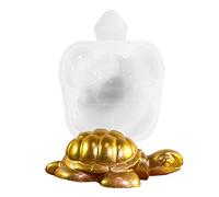 Stronrive Moule Tortue époxy | Petits moules créatifs en Silicone pour Tortue | Moule en Silicone réutilisable moules Tortue Bricolage Multi-usages Moule époxy Tortue Flexible
