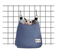 Stronrive Planeur Sucre - Panier Chauffant pour Cochon d'In| Sac Planeur Sucre lit Suspendu, Tapinid Amovible pour Petits Animaux pour Hamster, Sac Hamster syrien