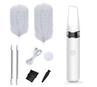 Stronrive Plumeau Électrique À Rotation Réglable À 360°, Brosse À Plumeau Collecteur Poussière Rotatif Pour Le Nettoyage Du Bureau À Domicile