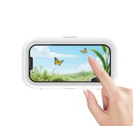 Stronrive Porte-Téléphone de Douche, Support Anti-Buée à Rotation 360 Degrés, Étui Téléphone de Douche Ajustable, pour Miroir Cuisine Voyage Gym Piscine Plage Bateau Prise de Bain Femmes