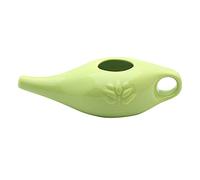 Stronrive Pot Neti Nasal en Céramique Pot Neti pour Kit De Lavage pour Rinçage Nasal pour Soulagement des Sinus Nettoyant Détoxifiant l