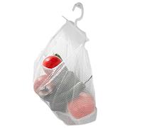Stronrive Rangement en Filet pour Placard | Sac à Pinces à Linge Polyvalent avec Cintre,Panier à Linge en Filet pour Ranger Les vêtements dans Le Placard et Les Fruits et légumes dans la