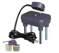 Stronrive Test Rapide de la qualité de l'eau par électrolyseur - Testeur d'électrolyse d'eau Portable avec Barres de Fer | Appare de Purification de l'eau Potable pour Le Camping, L'Aventure en