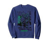 Strontium-90 Poster Search Destroy Wanted 2000 AD Comic Sweatshirt