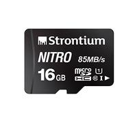 Strontium Nitro 16 Go Micro SD Single Pack - 85 Mo/s U1 Class