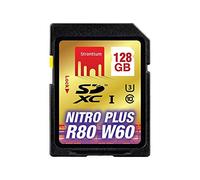Strontium SRP128GSDU1 128GB SDXC UHS-Nitro Plus 1 (U3) R80 W60 carte mémoire