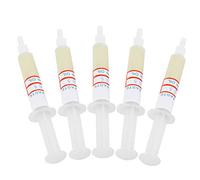 Stropping Compound, 5pcs Diamond Lapping Paste Polishing Compound W0.5-W40 320~10000 Grit Lapidary Paste for Rock Glass Metal Jewelry Resin Marble (W0.5 (polissage miroir 10000 mesh))