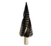 STROTON Foret étagé en M35 Cobalt pour acier inoxydable et métal (4-32 mm/15 étapes)