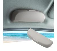 StRoux pour BMW X1 (U11) 2022-2024 Porte Lunettes Voiture, sur Mesure Boîte de Rangement étui à Lunettes Support à Clip Pare Soleil Organiseur Multifonction Accessoires,A/Gray