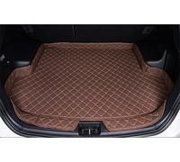 StRoux Tapis De Coffre Voiture pour Citroen C3 aircross 2017-2025, Cuir Bac de Coffre Cargaison Doublure Plateau Antidérapant Imperméable Moquettes Protection Intérieur Accessoires,Coffee