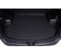 StRoux Tapis De Coffre Voiture pour Citroen C3 aircross 2017-2025, Cuir Bac de Coffre Cargaison Doublure Plateau Antidérapant Imperméable Moquettes Protection Intérieur Accessoires,Black