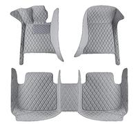 StRoux Tapis de Sol de Voiture pour Mercedes EQE SUV 2023-2024 X294, sur Mesure Couverture Complète Auto Tapis Sol Tous Temps Imperméables Antidérapant Moquette IntéRieurs Accessoires,I/Grey