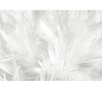 STROXTH WALLPAPER Papier Peint Panoramique Sur Mesure Soie Plume Effet 3d Paysage Chinois Espace Cubique Moderne Plume Blanc Chambre Enfant Adulte Salon Poster Geant Mural Décoration Murale