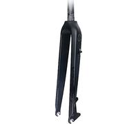 STRTG 26/27.5/29 Pouces Fourche Rigide De Vélo VTT Tout Carbone, Fourche De Vélo Ultralégère 28,6 Mm Frein À Disque À Tube Droit sans Filetage 9 Mm À Dégagement Rapide A,26 Pouces