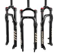 STRTG Fourche Avant Fat Bike 20 26 Pouces * 4.0 Pneu Neige ATV Version Pression d'air Fourche Électrique B,26 inches