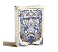 strublfe Cthulhu Myth Series Cartes à jouer de style rétro, motif antidérapant double face, convient pour collection et cadeau, Halloween, Thanksgiving, bleu