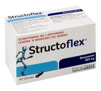Structoflex Glucosamine Arthrose Légère À Modérée Du Genou 625mg 60 Gélules