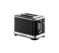 Structure 28091-56 - Grille-pain - 2 tranche - 2 Emplacements - noir avec des touches d'inox