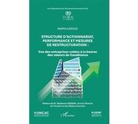 Basma Azzouzi – Structure d’actionnariat, performance et mesures de restructuration – Broché
