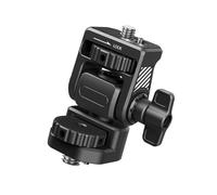 Structure d'amortissement pour caméra d'observation à 360 degrés - Rotation à 180° - Pour blogs vidéo, productions cinématographiques - Bras d'amortissement modifiable