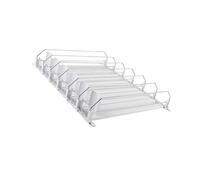 Structure de gestion des boissons à 6 divisions Mécanisme de réapprovisionnement d ' identité Stockage flexible du réfrigérateur Compatible avec plusieurs variétés Planificateur de réfrigérateur