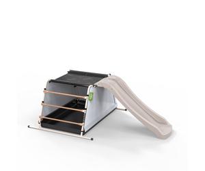 Structure De Jeux Premier Âge Avec Toboggan Et Tente Pastel TU