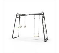 Structure De Jeux Sport Barre De Singe Pour Jardin 331cm Gris TU