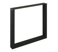 Structure de la Table Tab Acier utilisé Look Profile 80 x 40 mm Hauteur 720 mm Profondeur 700 mm Chemins de Table Design Industriel Pied de Table de So-Tech