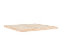 Structure de lit double - LEMON® Cadre de lit - sans matelas - 200x200cm - Bois massif de pin 297 - Soldes