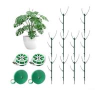 Structure de support empilable pour plantes en pot d'intérieur et d'extérieur avec cadre pour soutenir les besoins d'escalade et de croissance verticale (2)