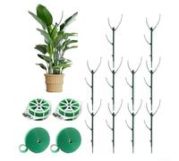 Structure de support empilable pour plantes en pot d'intérieur et d'extérieur avec cadre pour soutenir les besoins d'escalade et de croissance verticale (1)