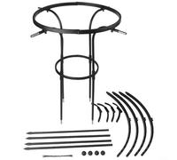 Structure de support pour plantes grimpantes - Treillis de jardin en PVC pour différentes tailles - Favorise une croissance et une organisation saines (90 cm)