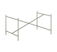 Structure de table Eiermann 2 centré 135x78x66cm