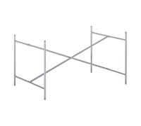 Structure de table Eiermann 2 centré 135x78x66cm