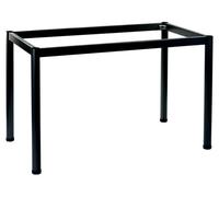 Structure en métal avec pied rond, NY-A057/O, diamètre du pied 5 cm, dimensions 156x66x72,5 cm, noir