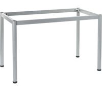 Structure en métal avec pied rond, NY-A057/O, diamètre du pied 5 cm, dimensions 66x66x72,5 cm, gris