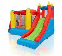 Structure gonflable pour enfants KINDI aire de jeux de jardin château toboggan panier souffleur